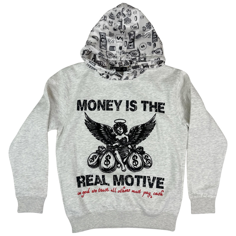 "Money Motive" Hoodie - Grey